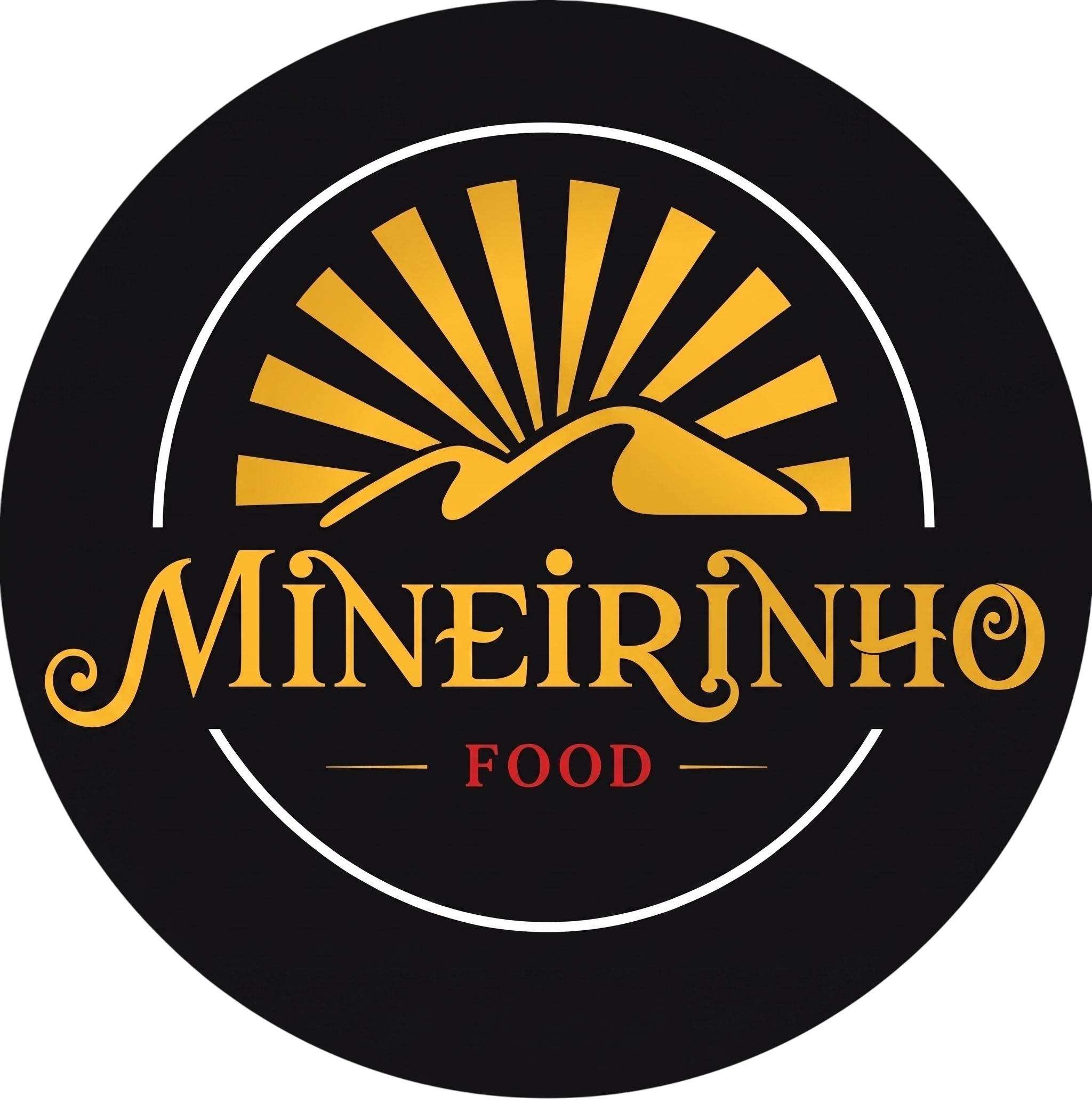 Mineirinho Food Logo